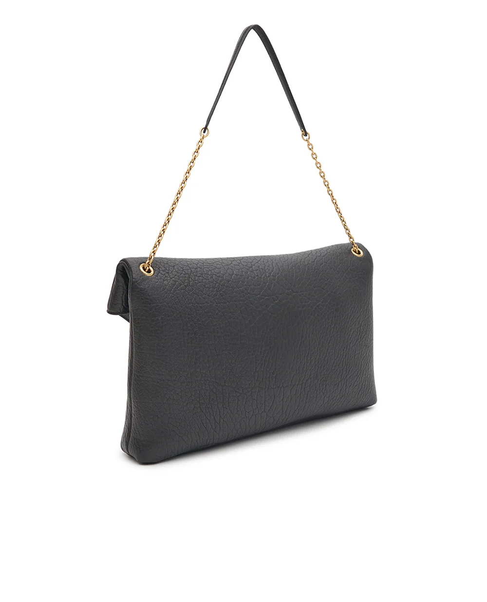 Сумка-клатч Cassandre из овечьей кожи Saint Laurent 855802-AACYT, черный цвет • Купить в интернет-магазине Kameron