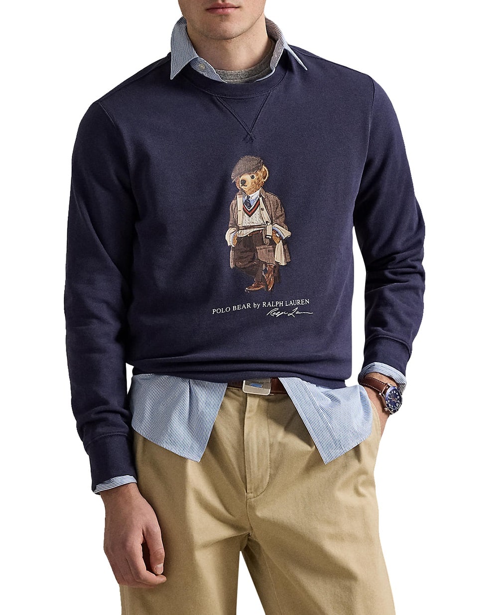 Свитшот Polo Bear Polo Ralph Lauren 710980305001, синий цвет • Купить в интернет-магазине Kameron