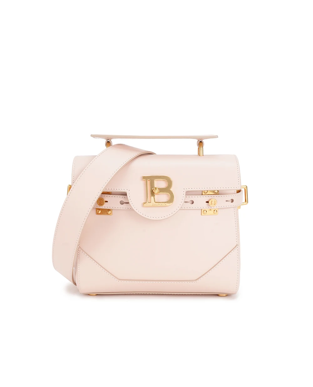 Кожаная сумка B-Buzz 23 Balmain CN1DB526LAVE-S, бежевый цвет • Купить в интернет-магазине Kameron