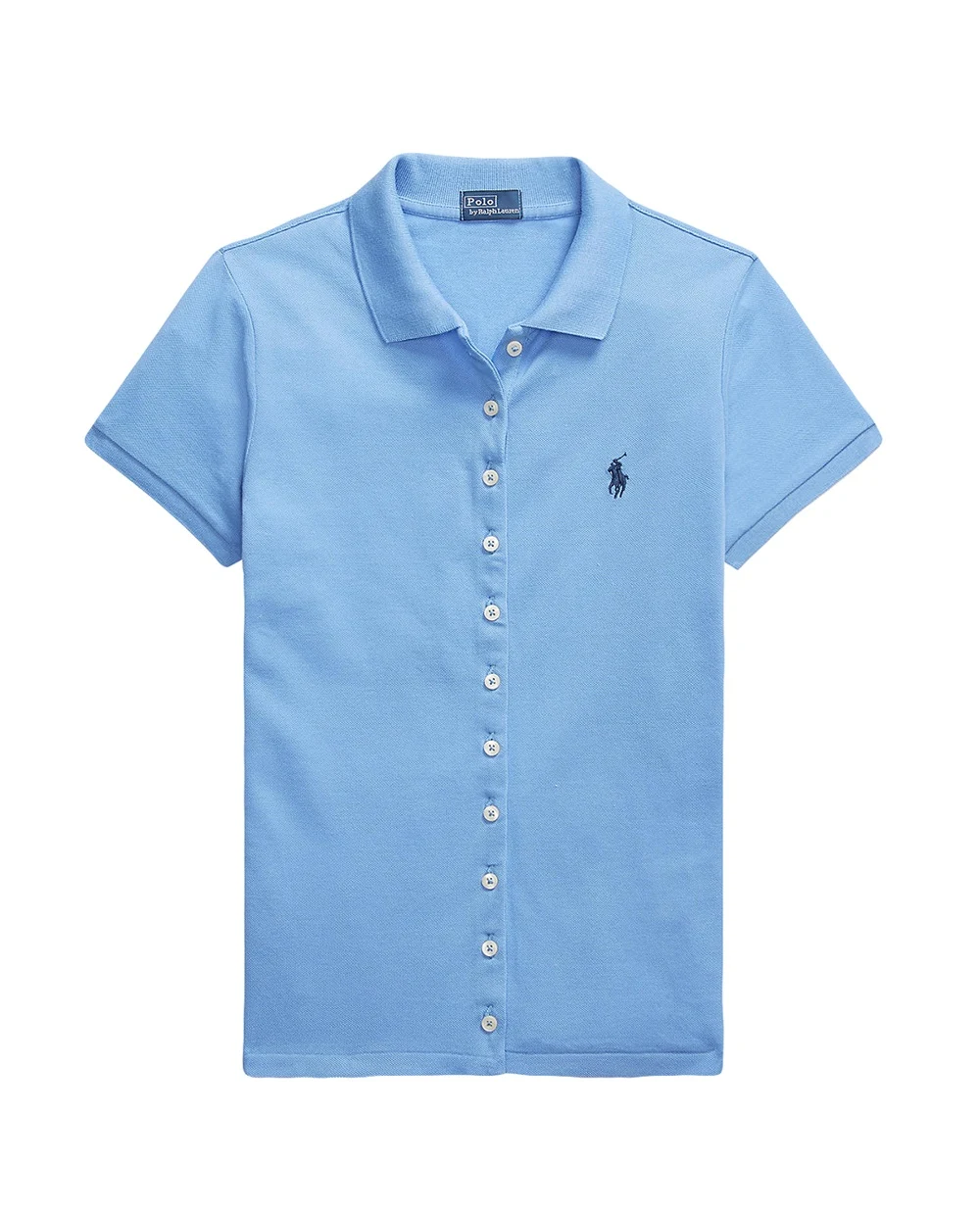 Поло Polo Ralph Lauren 211939272005, голубой цвет • Купить в интернет-магазине Kameron