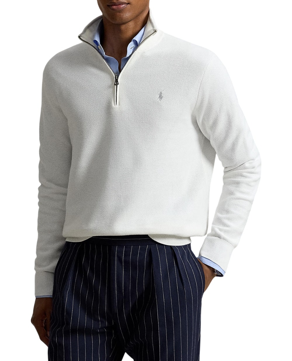 Светр Polo Ralph Lauren 710B18060001, білий колір • Купити в інтернет-магазині Kameron