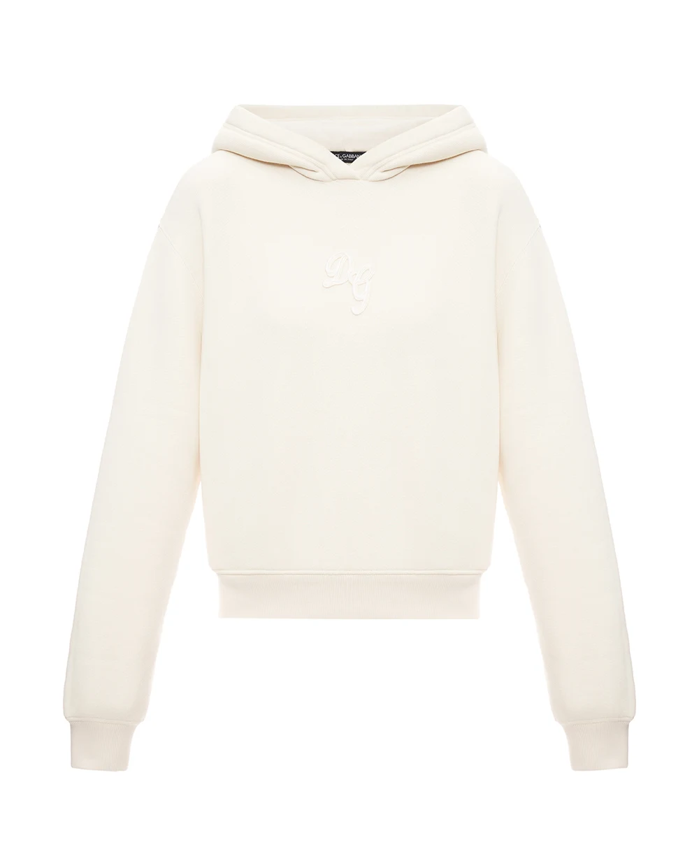 Худи с вышивкой (костюм) Dolce&Gabbana F9S47Z-GDDMC, белый цвет • Купить в интернет-магазине Kameron