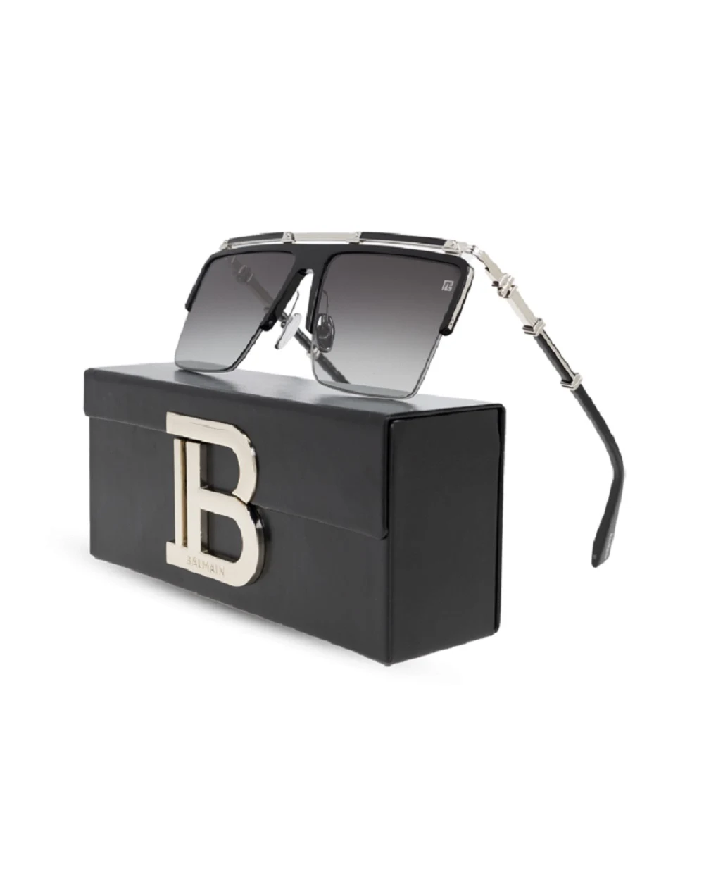 Сонцезахисні окуляри Triomphe Balmain BPS-168C-61, чорний колір • Купити в інтернет-магазині Kameron