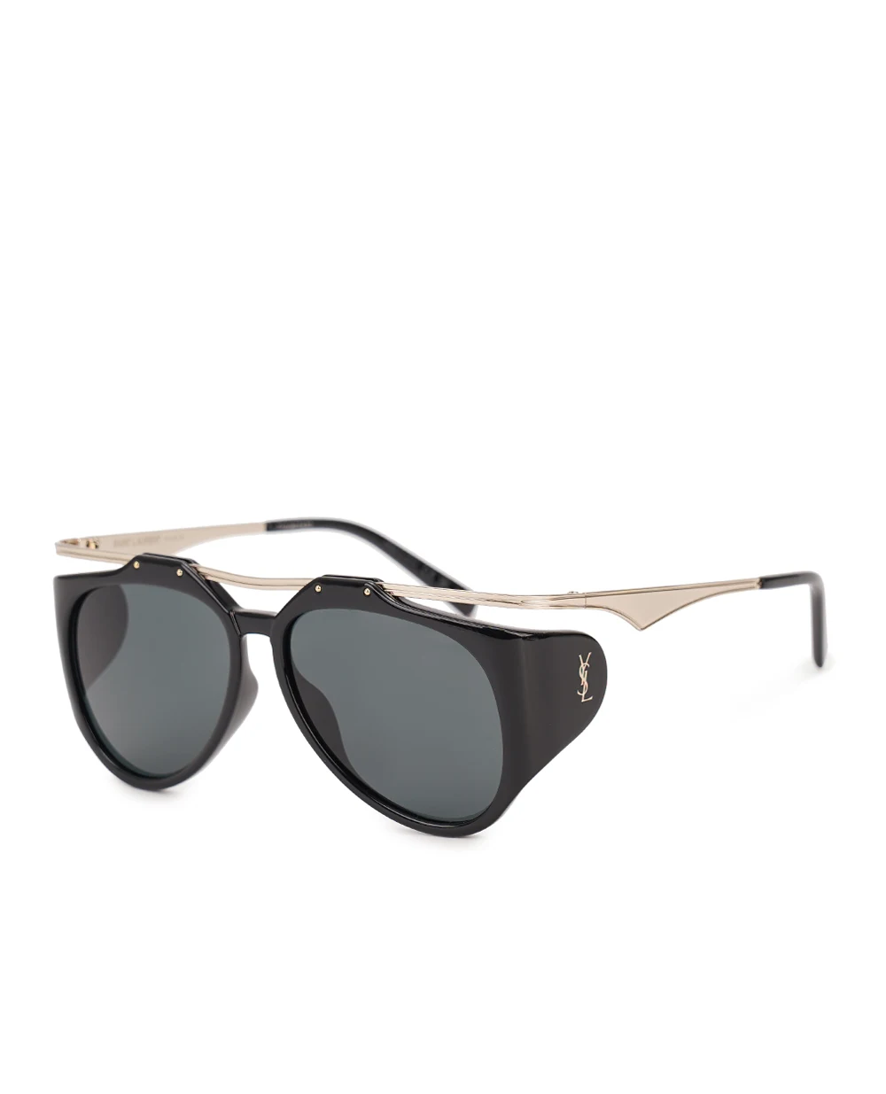 Солнцезащитные очки Saint Laurent 791905-Y9963, черный цвет • Купить в интернет-магазине Kameron