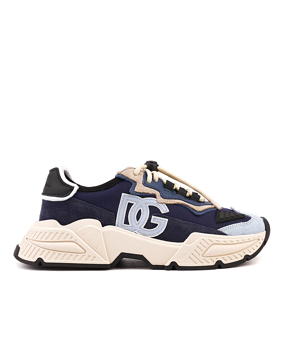 Детские кроссовки Dolce&Gabbana Kids D11242-AU402-L, темно-синий цвет • Купить в интернет-магазине Kameron