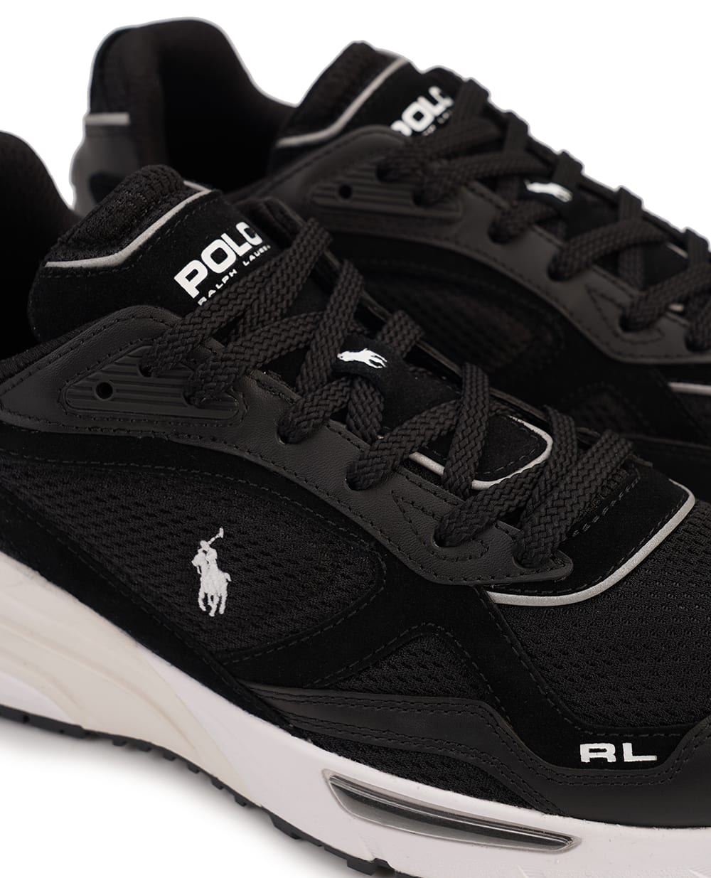 Кроссовки Trackster 275 Polo Ralph Lauren 809961123006, черный цвет • Купить в интернет-магазине Kameron