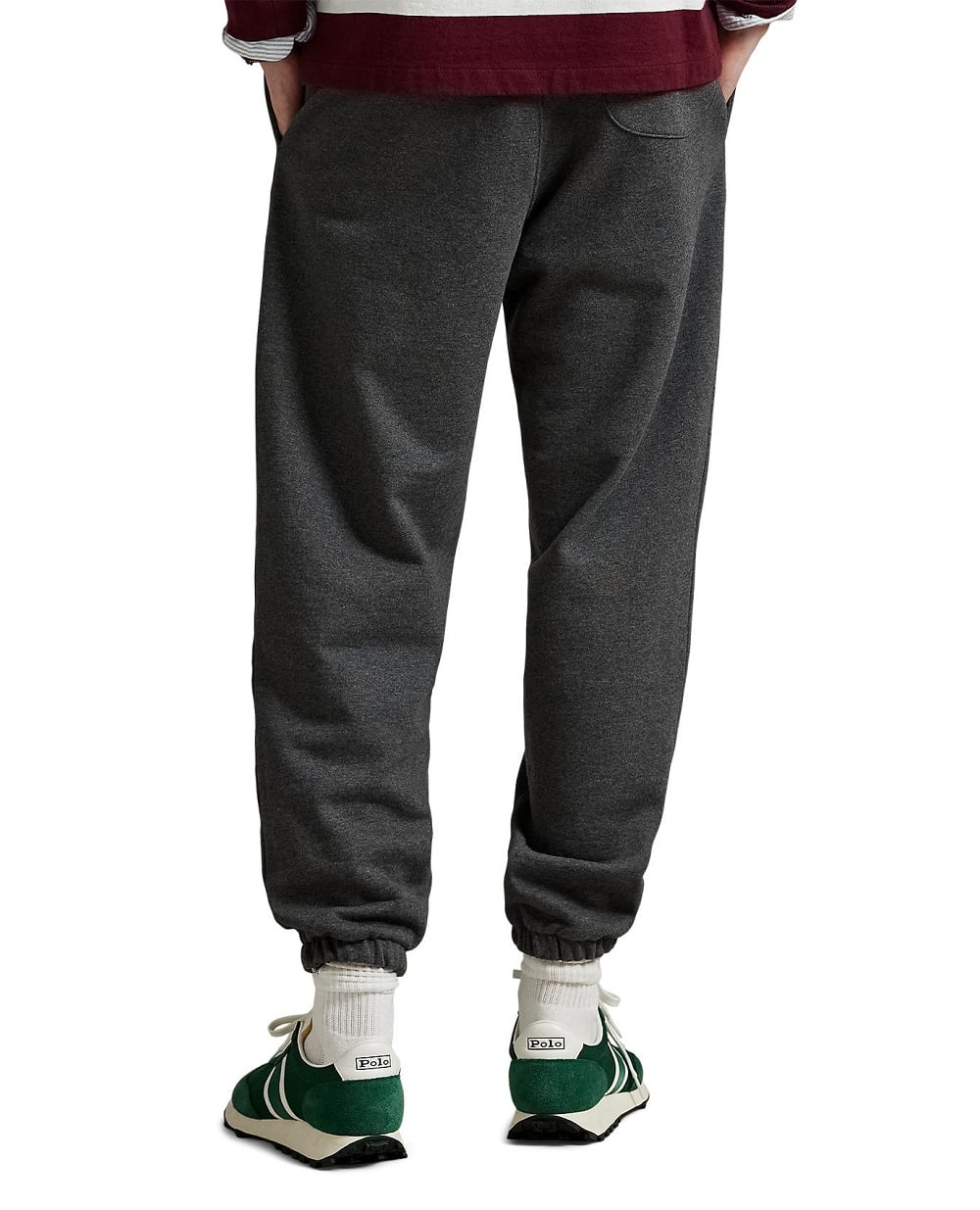 Спортивні штани з флісу (костюм) Polo Ralph Lauren 710917906013, сірий колір • Купити в інтернет-магазині Kameron