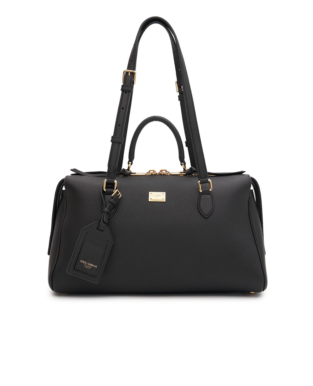 Сумка Vittoria Medium из телячьей кожи Dolce&Gabbana BB7844-A0841, черный цвет • Купить в интернет-магазине Kameron