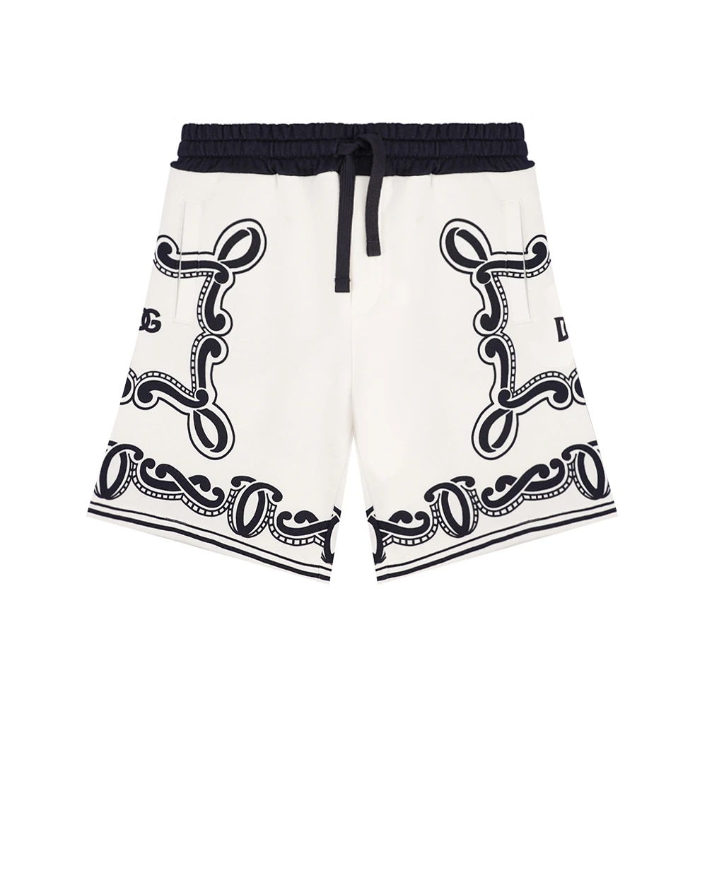 Дитячі шорти Dolce&Gabbana Kids L4JQU5-II7FQ-B, білий колір • Купити в інтернет-магазині Kameron