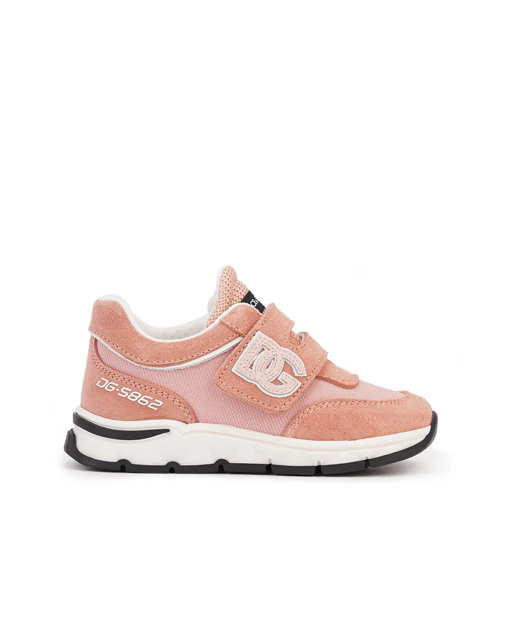 Детские кроссовки Dolce&Gabbana Kids DN0199-AA954, розовый цвет • Купить в интернет-магазине Kameron