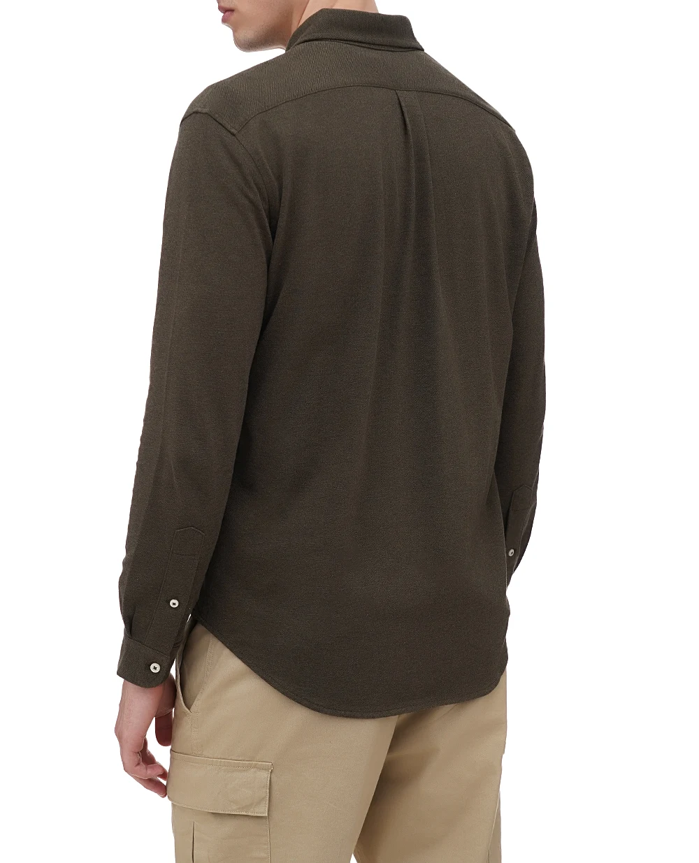 Рубашка Polo Ralph Lauren 710654408111, хаки цвет • Купить в интернет-магазине Kameron