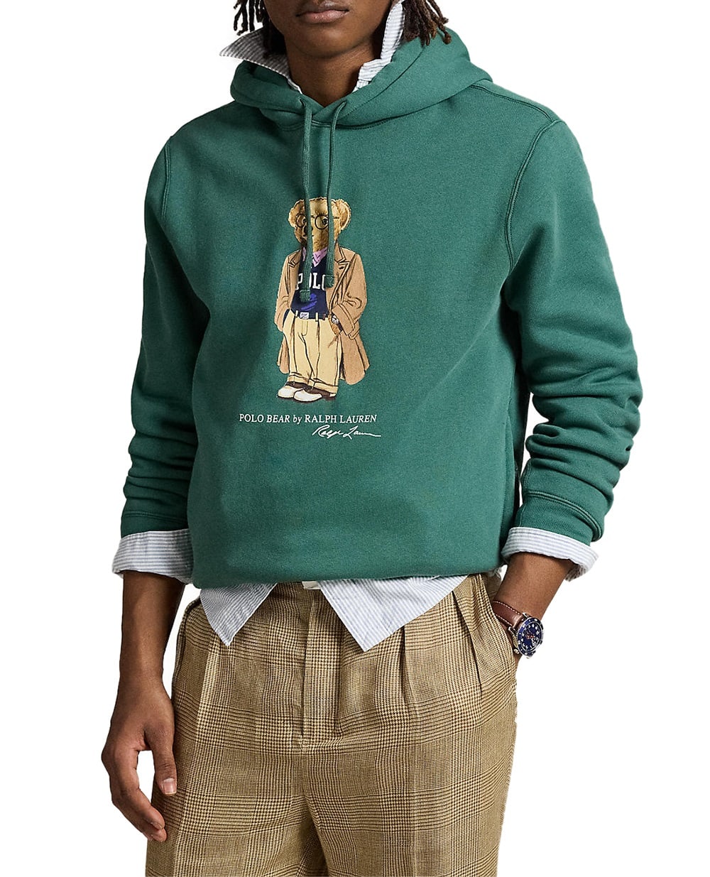 Худи Polo Bear Polo Ralph Lauren 710973162001, зеленый цвет • Купить в интернет-магазине Kameron