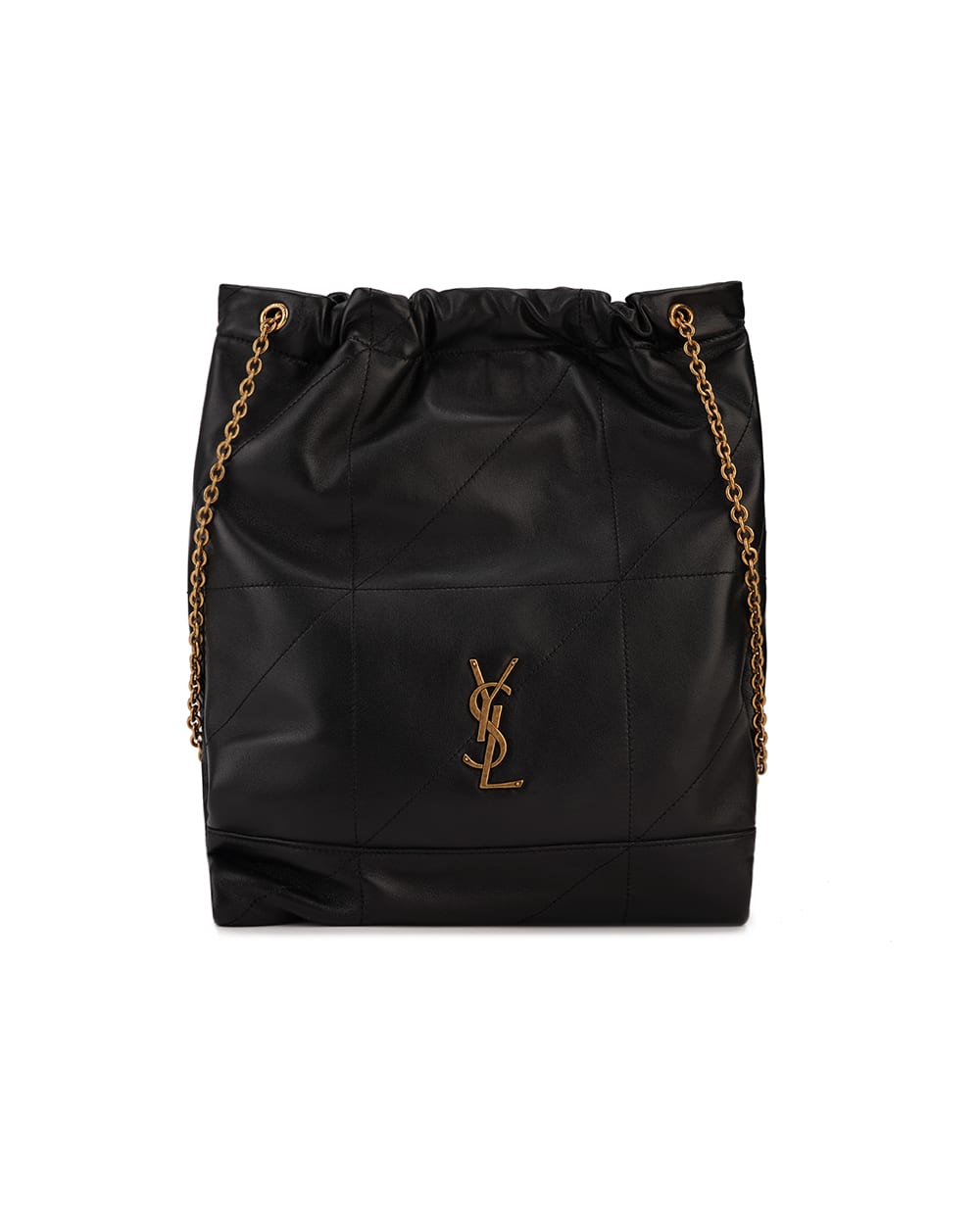 Кожаная сумка Jamie Pochon Saint Laurent 781666-AAB32, черный цвет • Купить в интернет-магазине Kameron