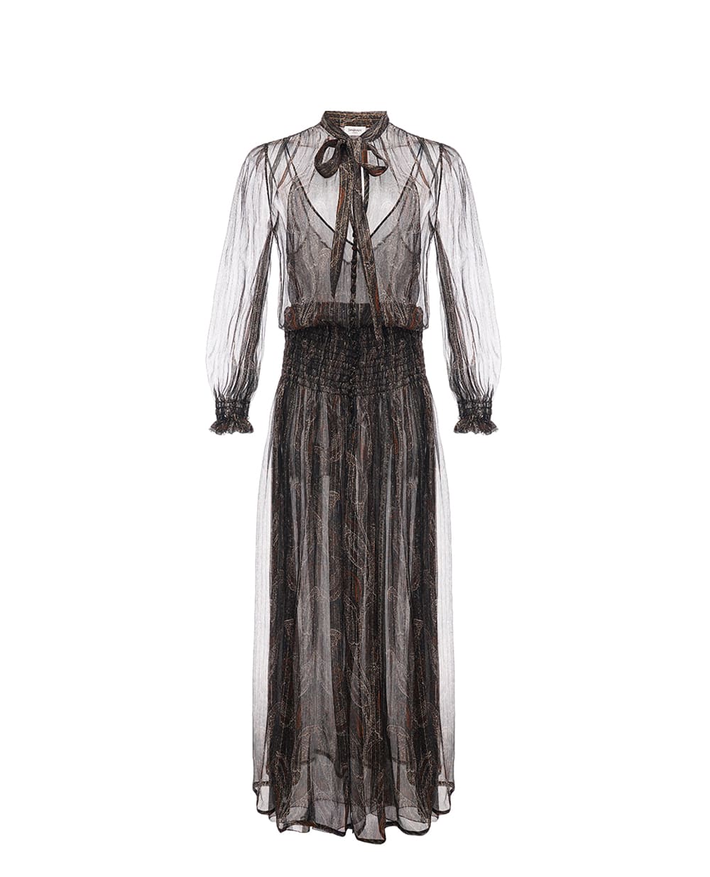 Платье Saint Laurent 819898-Y3K61, разноцветный цвет • Купить в интернет-магазине Kameron
