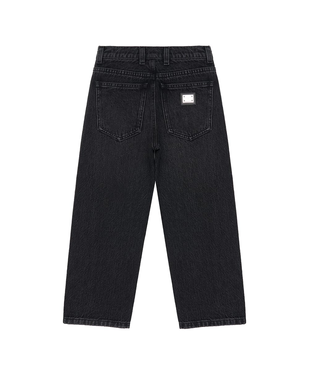Детские джинсы Dolce&Gabbana Kids L53F07-LDE17-B, черный цвет • Купить в интернет-магазине Kameron