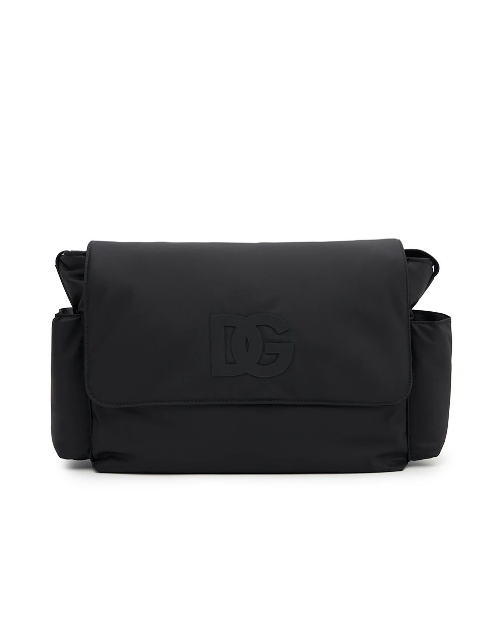 Дитяча сумка з монограмою логотипу Dolce&Gabbana Kids EB0271-A0650, чорний колір • Купити в інтернет-магазині Kameron