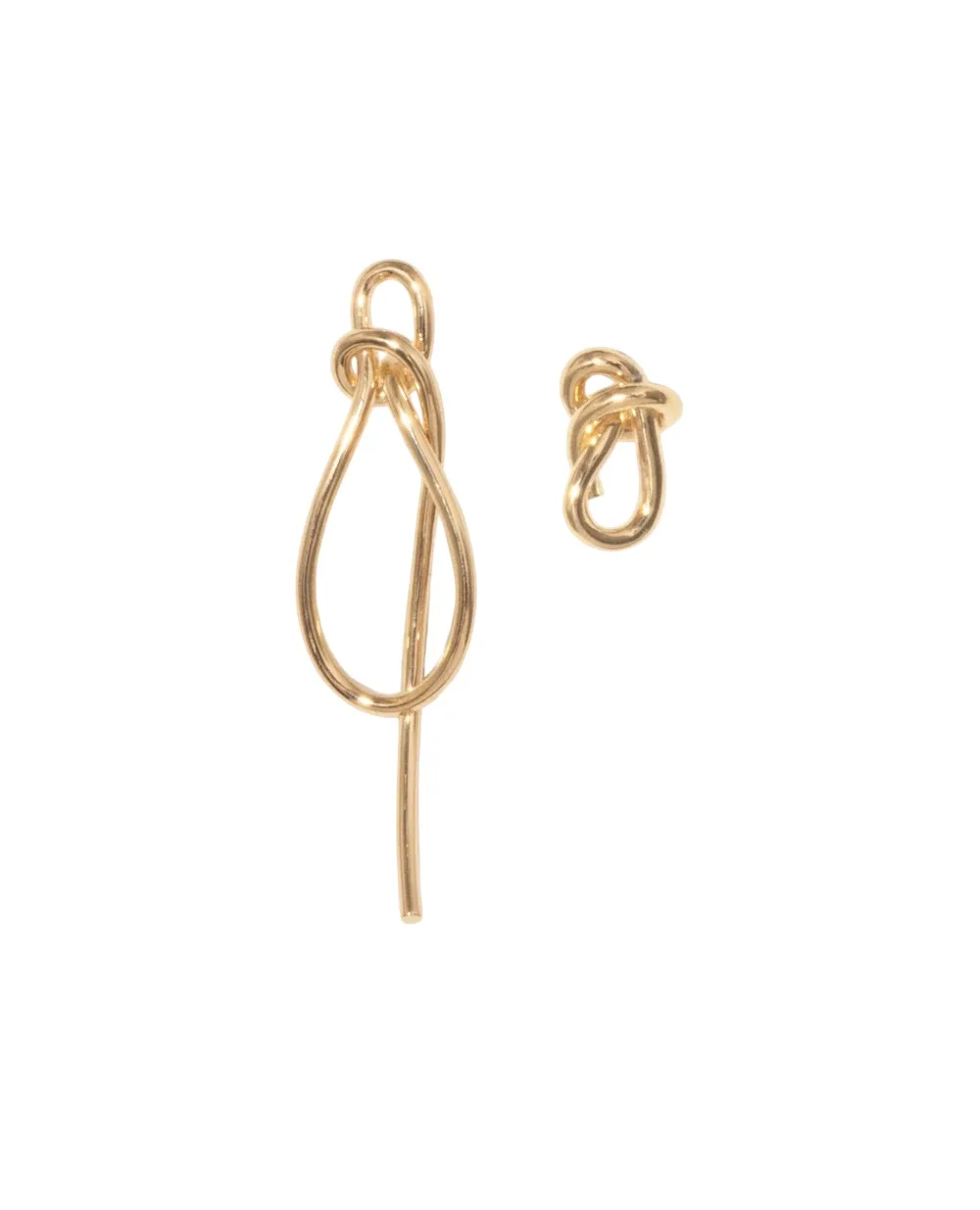 Серьги из переработанного золота по вермелю Completedworks V001-GOLD, золотой цвет • Купить в интернет-магазине Kameron