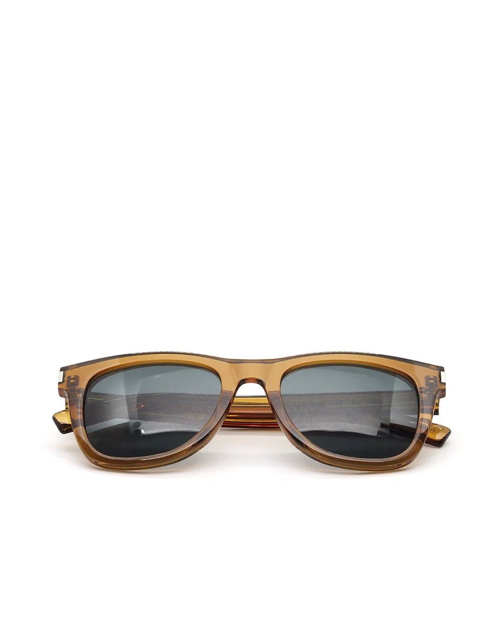 Сонцезахисні окуляри Saint Laurent SL 712-004, коричневий колір • Купити в інтернет-магазині Kameron