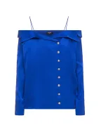Balmain Шовкова блуза - Артикул: TF02676111S