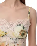 Dolce&Gabbana Шовковий топ - Артикул: F74E1T-FSA0E