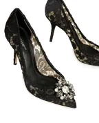 Dolce&Gabbana Мереживні човники Rainbow Lace - Артикул: CD0101-AL198
