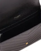 Saint Laurent Шкіряний клатч Cassandre - Артикул: 617662-BOW01