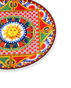 Dolce&Gabbana Набор из десертных тарелок из фарфора - Артикул: TC0S03-TCA21
