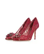 Dolce&Gabbana Кружевные лодочки Rainbow Lace - Артикул: CD0101-AL198