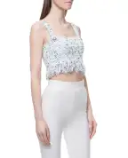 Balmain Твідовий топ - Артикул: SF20036K498