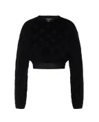 Dolce&Gabbana Велюровий топ - Артикул: F9O83T-FJ7DL