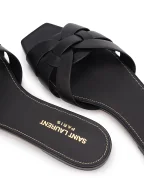 Saint Laurent Шкіряні мюлі Tribute - Артикул: 571952-BDA00