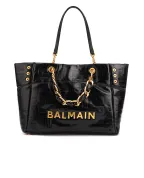 Balmain Шкіряна сумка 1945 Soft Cabas - Артикул: DN1FF827LETF
