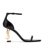 Saint Laurent Кожаные босоножки Opyum - Артикул: 557679-1TV1A