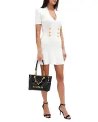 Balmain Шкіряна сумка 1945 Soft Cabas Small - Артикул: DN1FD871LETF