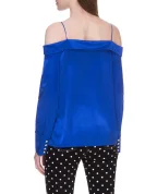 Balmain Шовкова блуза - Артикул: TF02676111S