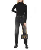 Dolce&Gabbana Шкіряна сумка DG Girls Medium - Артикул: BB6498-AZ801
