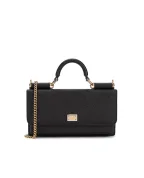 Dolce&Gabbana Кожаная сумка Sicily Phone Bag - Артикул: BI3280-A1001