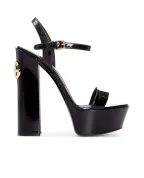 Dolce&Gabbana Шкіряні босоніжки - Артикул: CR1340-A1037