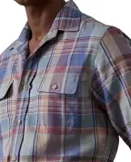Ralph Lauren Purple Label Рубашка из шелка и льна - Артикул: 790P05946001