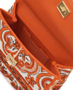 Dolce&Gabbana Сумка Sicily с вышивкой принта Майолика - Артикул: BB6003-BW050