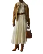 Ralph Lauren Collection Дублянка Morrison із замші та овчини - Артикул: 290P01983001