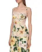 Dolce&Gabbana Шовковий топ - Артикул: F74E1T-FSA0E