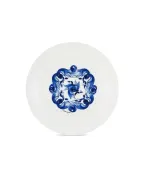 Dolce&Gabbana Набор из двух обеденных фарфоровых тарелок - Артикул: TC0S04-TCA88