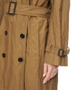 Dolce&Gabbana Двобортний тренч із бавовни - Артикул: F0Y19T-HUMWD
