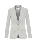 Stella McCartney Блейзер однобортный из шерсти - Артикул: 6501373HU705