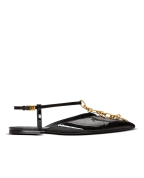 Balmain Сандалии Sync из лакированной кожи - Артикул: HN1UF278LPAT