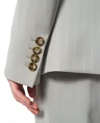 Stella McCartney Блейзер однобортный из шерсти - Артикул: 6501373HU705