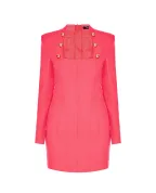 Balmain Вовняна сукня - Артикул: YF1R9525WB05