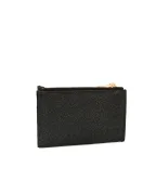 Saint Laurent Кожаная визитница - Артикул: 607915-BOW01