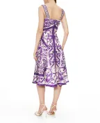 Dolce&Gabbana Сукня з шовку з принтом - Артикул: F6TZBT-HI1T1